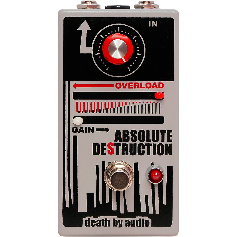 DEATH BY AUDIO Absolute Destruction Overloading Pwr Amp Distortion Effects Pedal