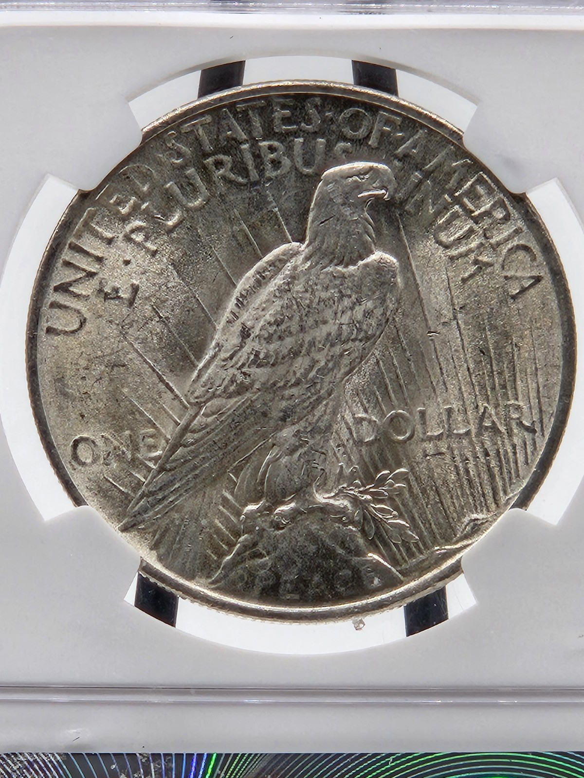 1922-S Peace Silver Dollar NGC MS-62