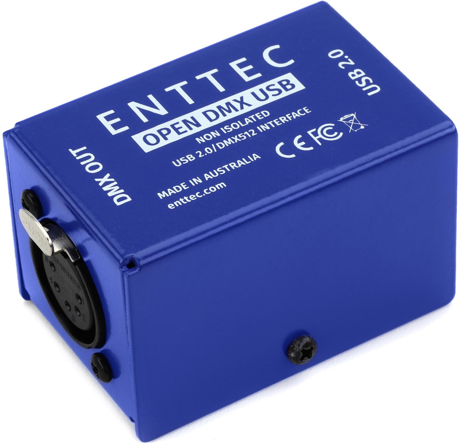 ENTTEC Open DMX USB 512-channel Non-Isolated DMX Interface (5-pack) Bundle