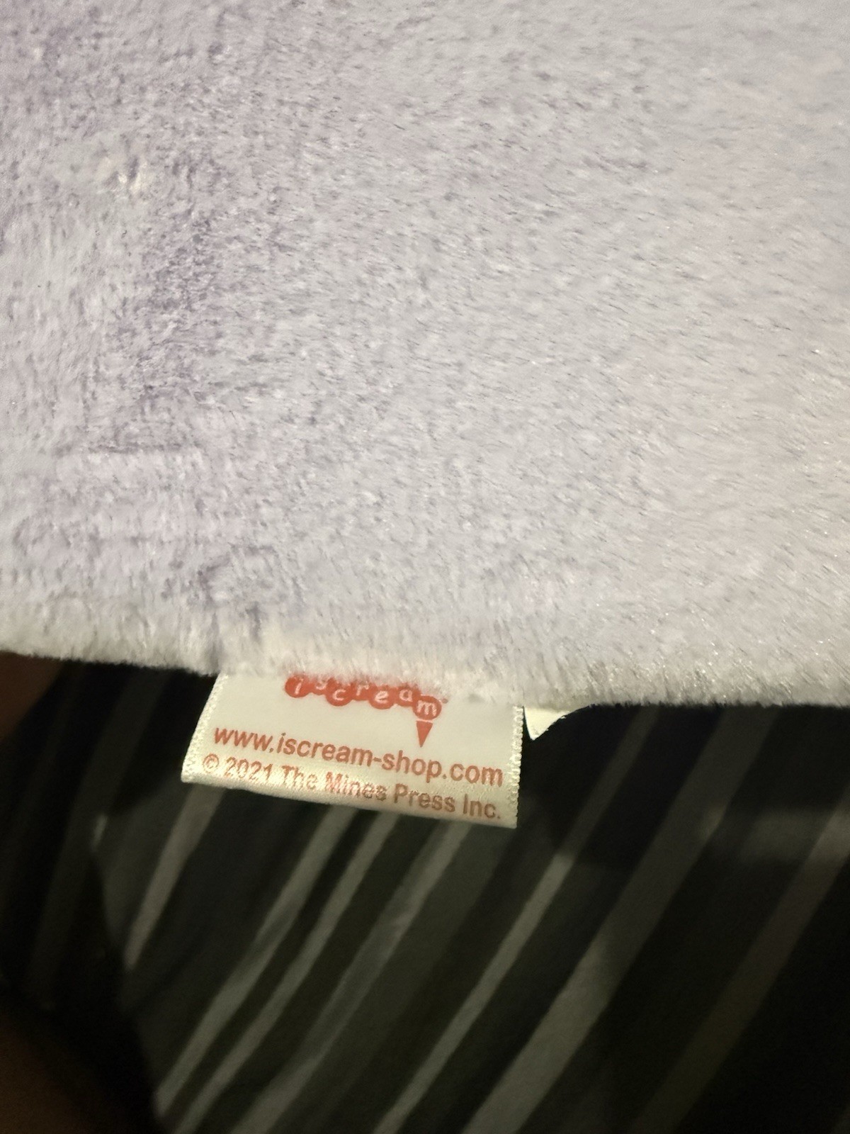 Preowned Purple Iscream Care Bears Share Bear Tablet Pillow
