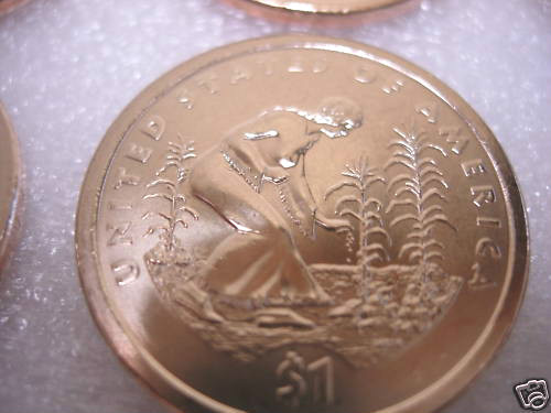 2009-D NATIVE AMERICAN GOLDEN DOLLAR COIN