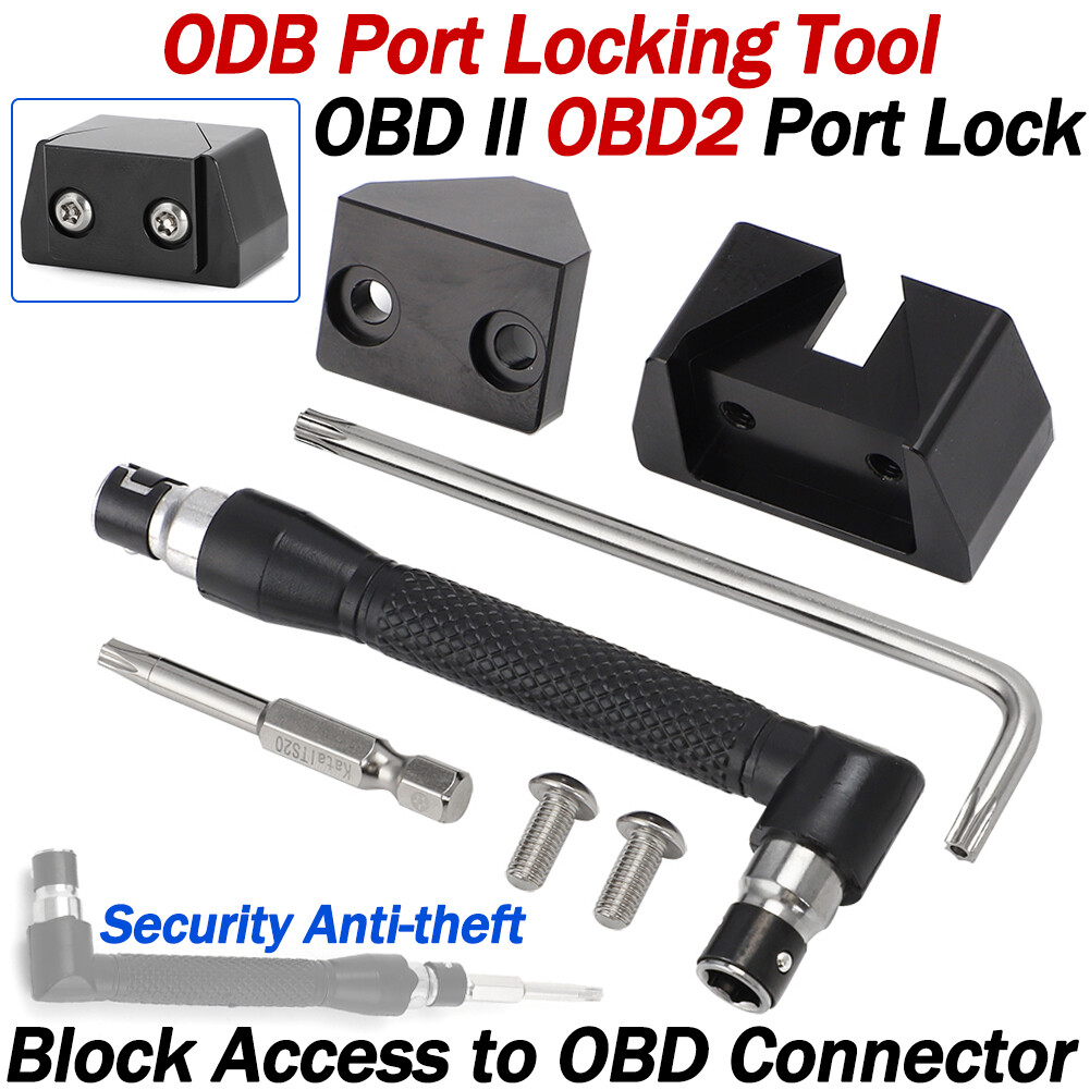 OBD II OBD2 PORT LOCK Tool Security Anti-theft, Block Access to OBD Connector