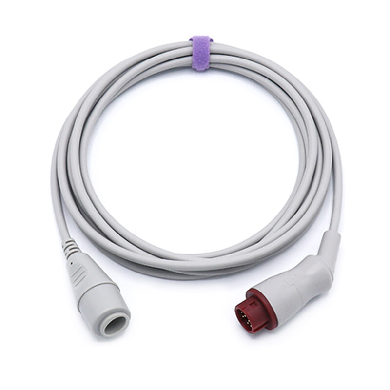 12pin to Edward Pressure Transducer IBP Adapter Cable Compatible With Philips/HP