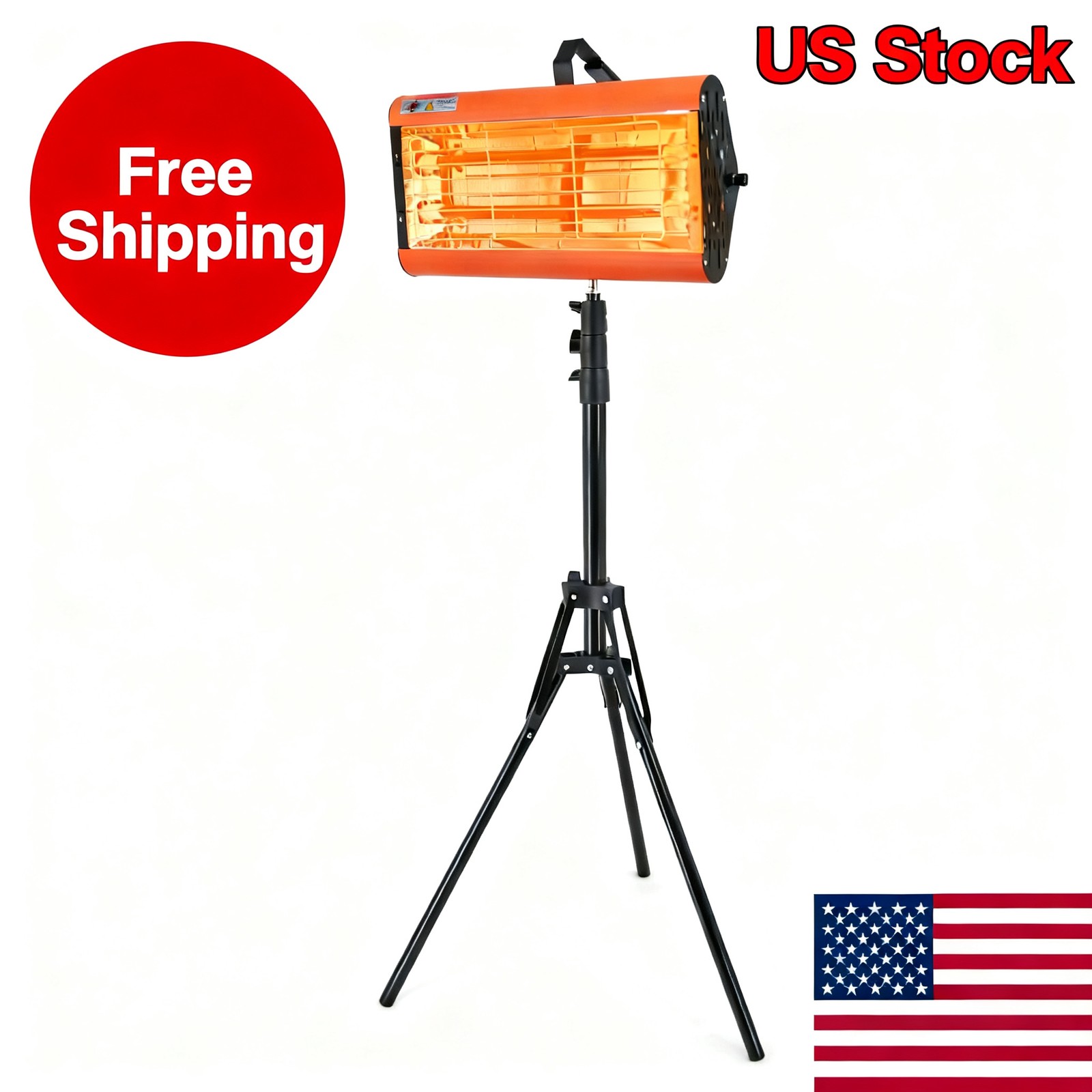 2000W Infrared Car Paint Curing Lamp – Dual Handheld & Stand Use – Fast 10-Min