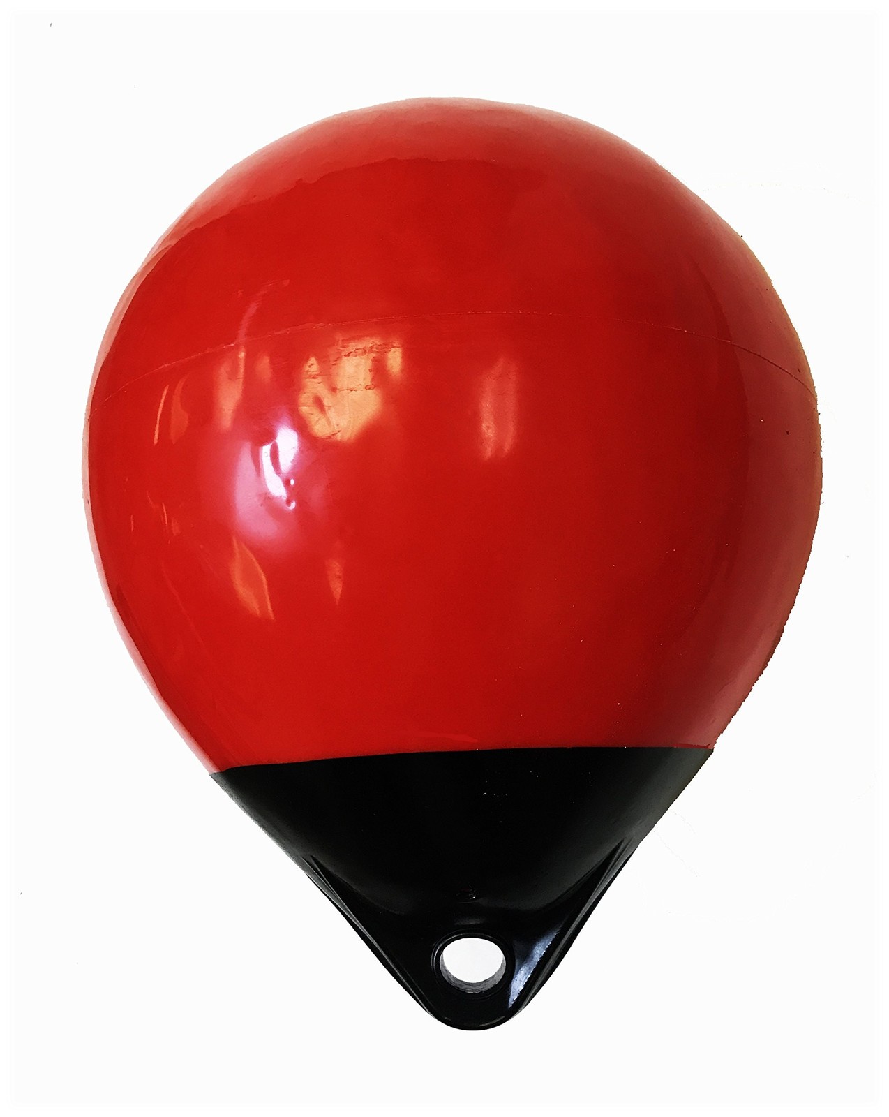 KUFA Red/Black 12” Diameter (inflated Size: 12" x 15") Mark Buoy Mooring B