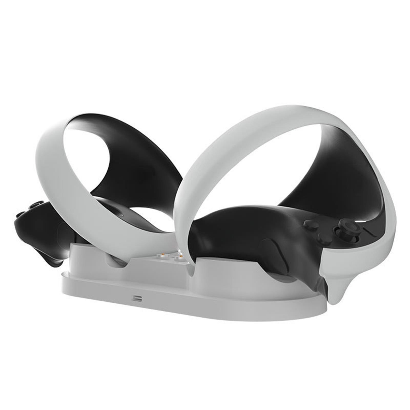 2 Charging Dock Station Charger With Cable For PS5 PS VR2 Controllers Console B