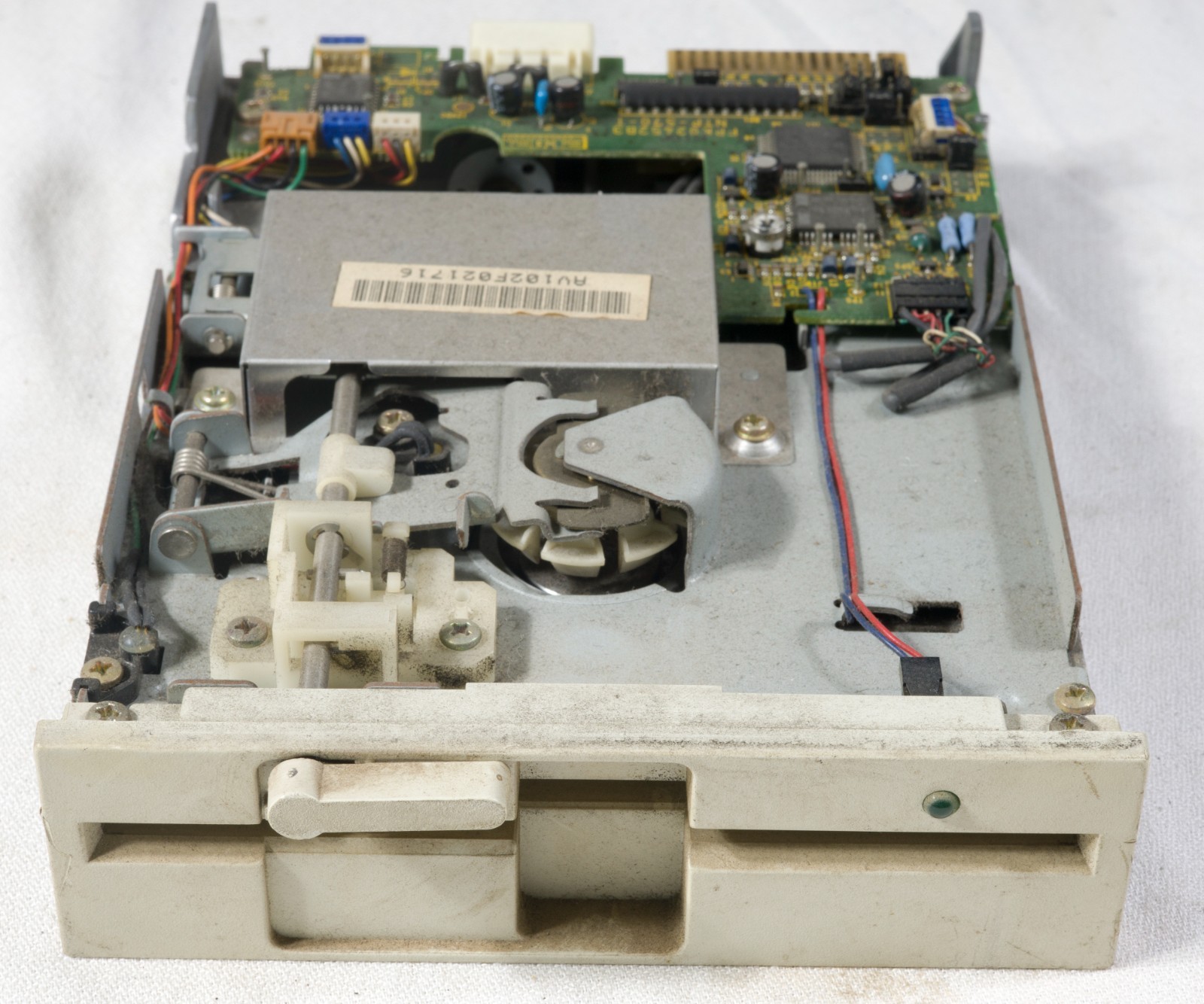 Vintage Fujitsu MK2553K 83B 5.25" 1.2MB high density floppy drive 2501