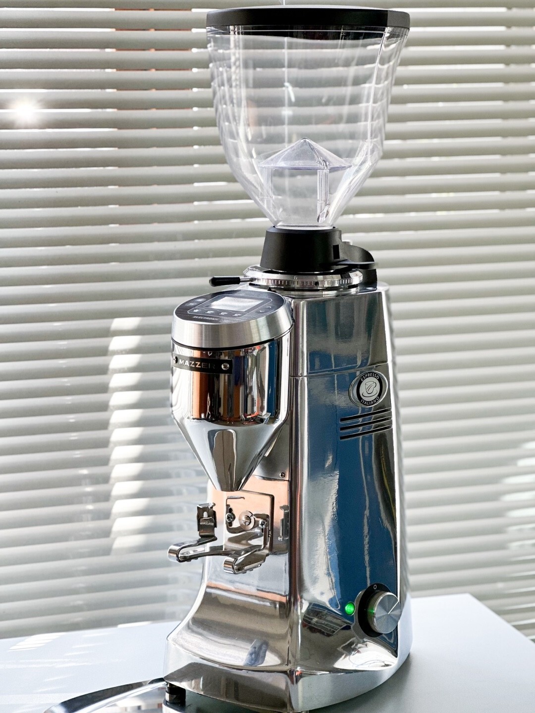 Mazzer Robur S Electronic Coffee Grinder Refurbished 71mm Conical Burr 220V