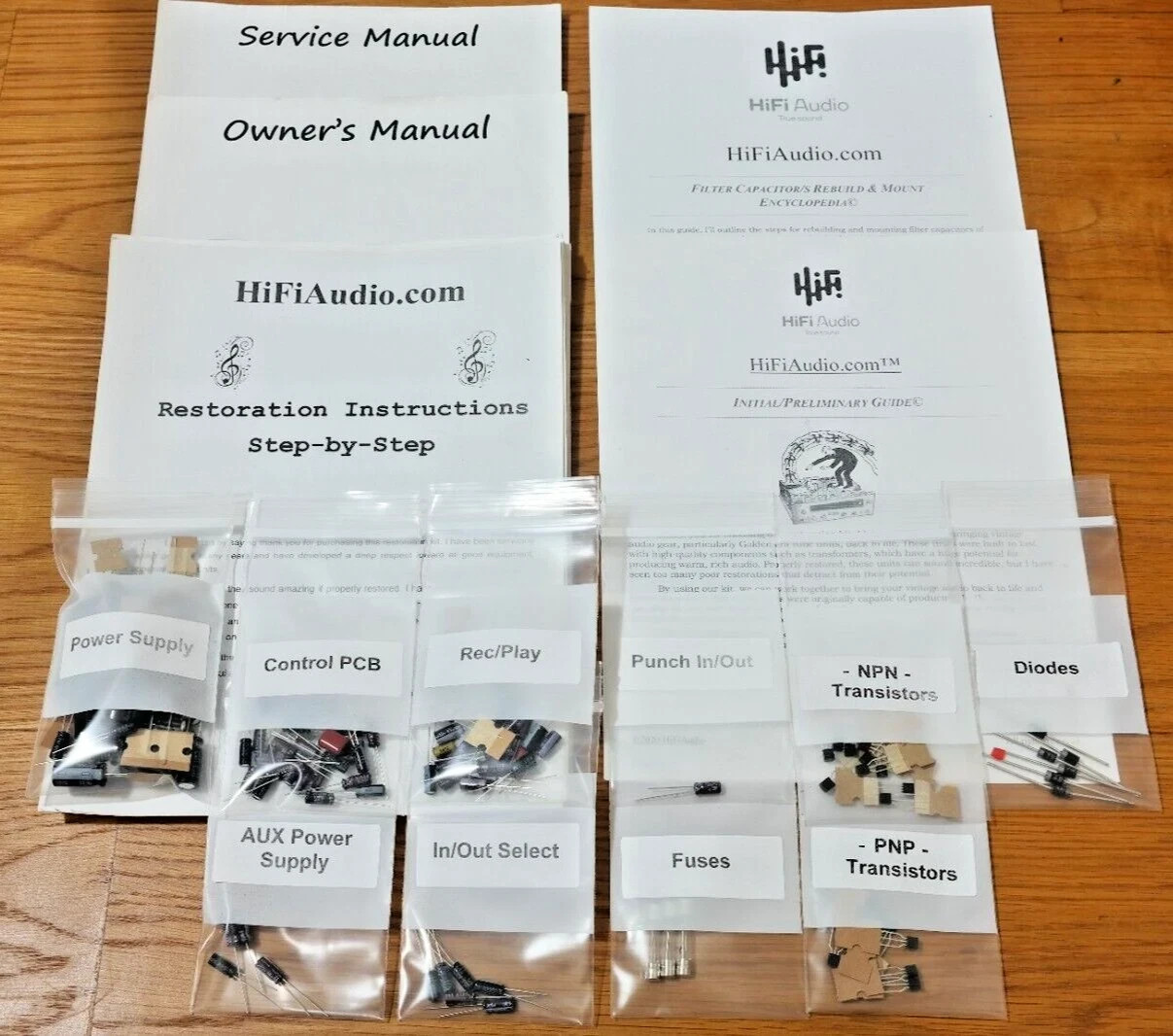 TEAC TASCAM Model 3 restoration upgrade kit repair rebuild capacitor