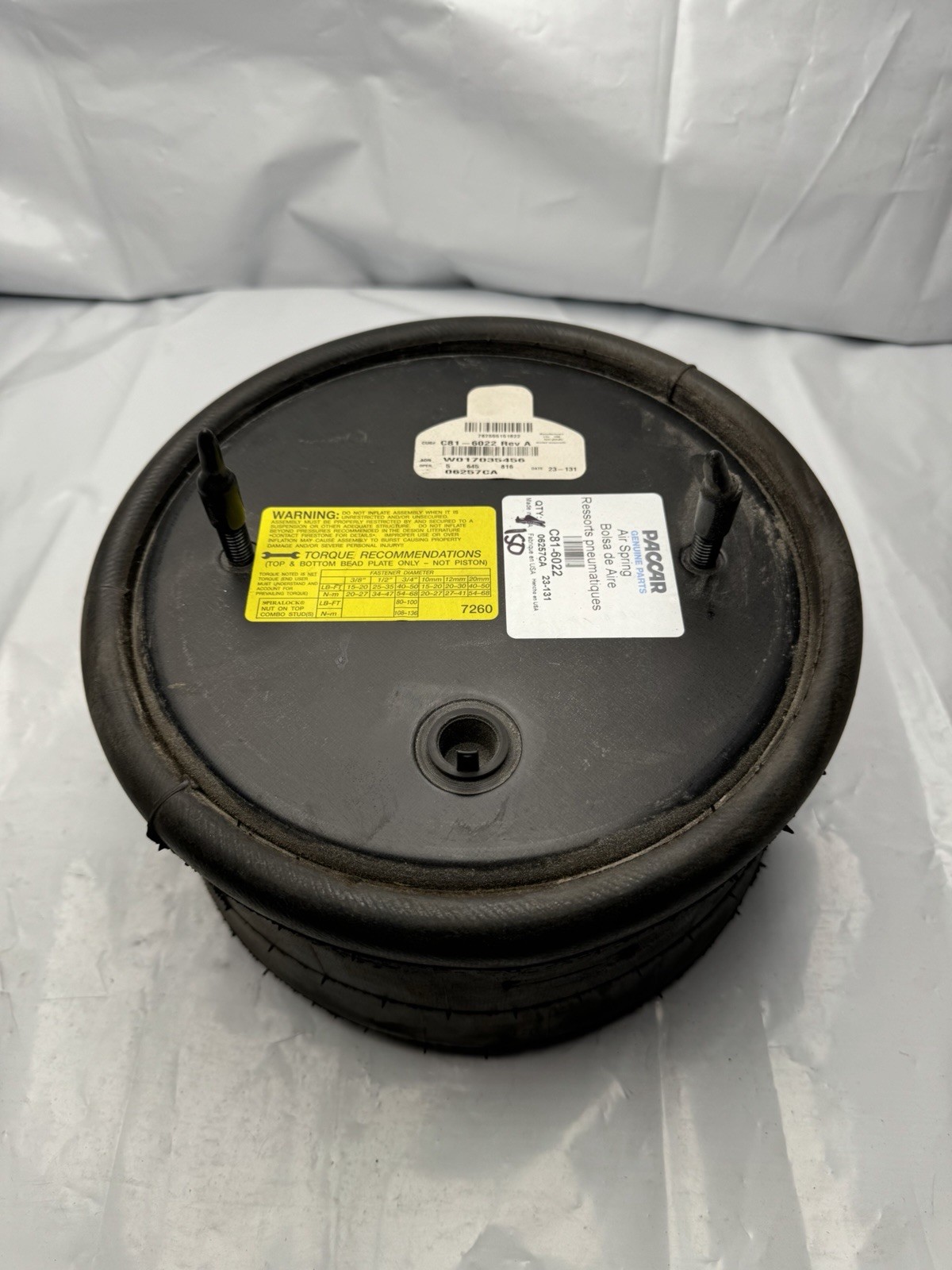C81-6022 AIR SPRING OEM