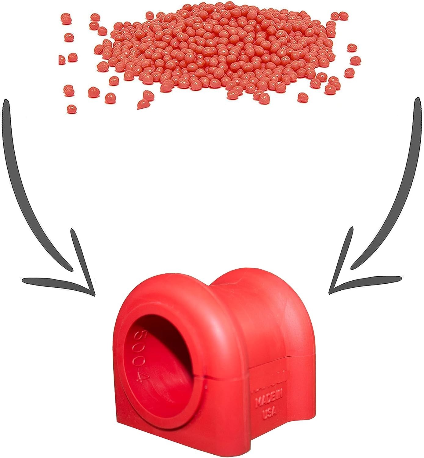 Front Sway Bar Stabilizer CODE RED Bushing Kit FITS Tundra 2007-2021, Sequoia