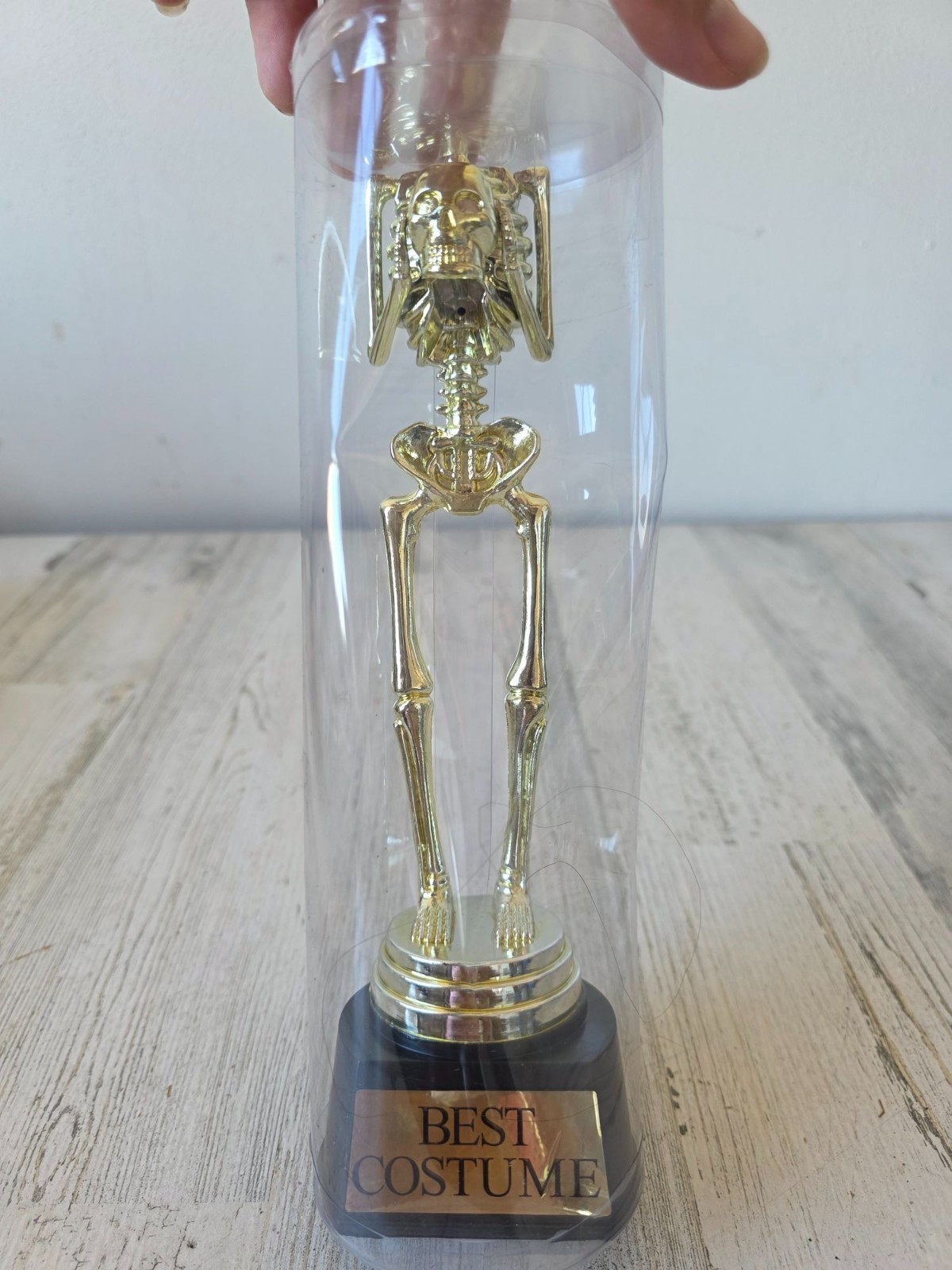 Amscan Best costume skeleton Halloween trophy new party funny