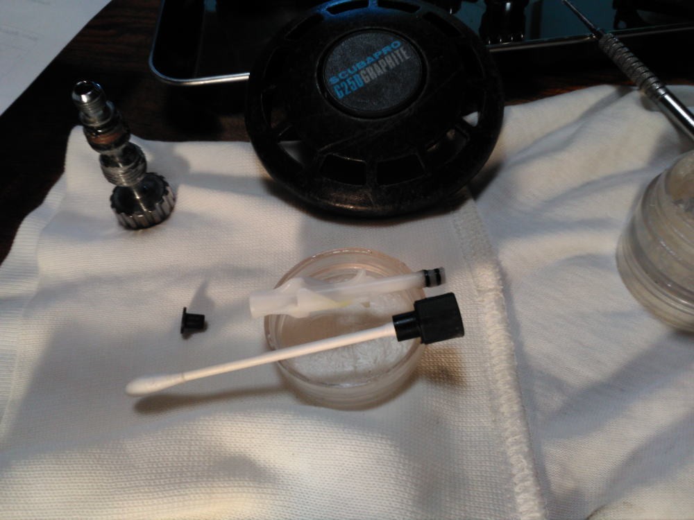 Scubapro G250 GRAPHITE Second-Stage. Pressure checked; no air leaks