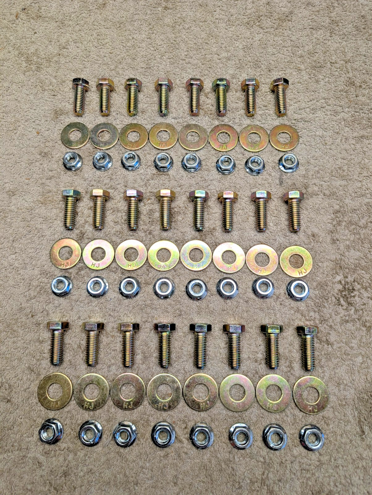 (24) Rowse WR7051L WR7051R Wheel Tooth Hardware Kit 24 Tooth for Red Wheel