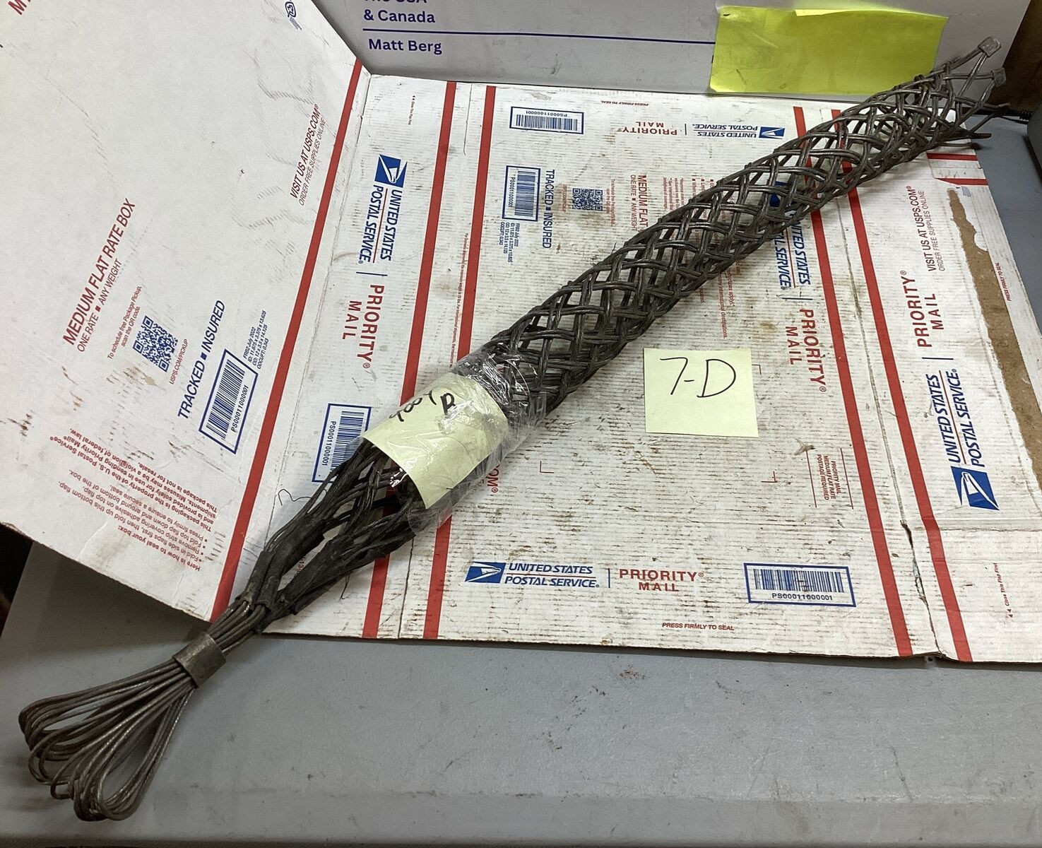 Kellum Closed Mesh Conduit Pull Grip 2" Diameter Kellem Greenlee ED4U #4004B