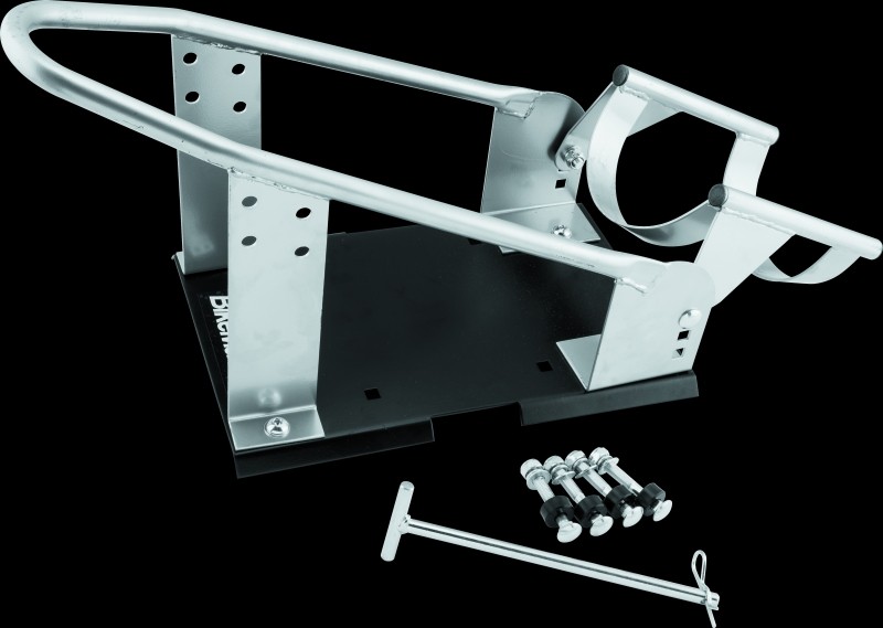 BikeMaster Heavy Duty Wheel Chock - Silver 152453
