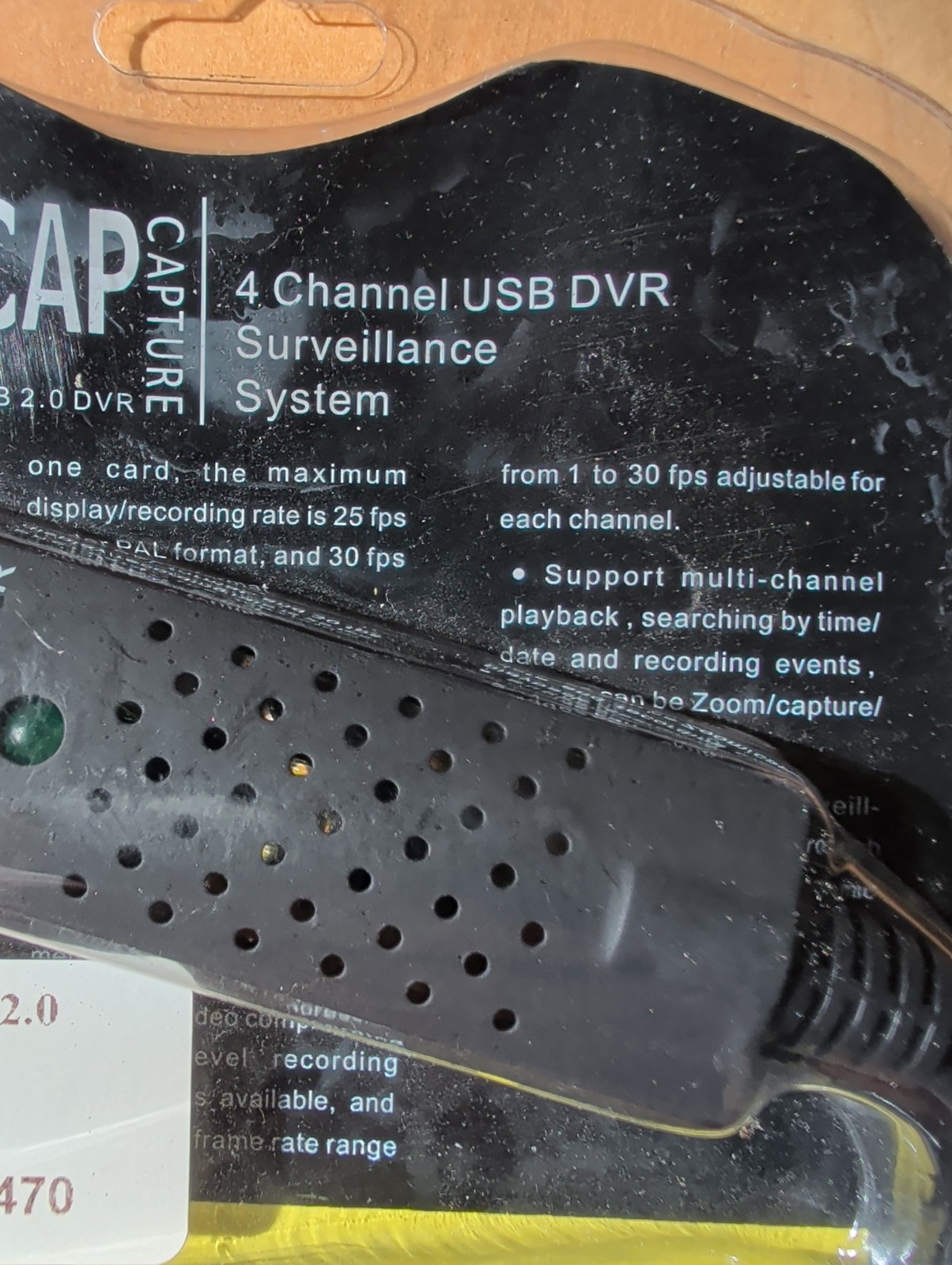 EasyCAP 4 Channel Usb Dvr Model AS-EZ-CAP4
