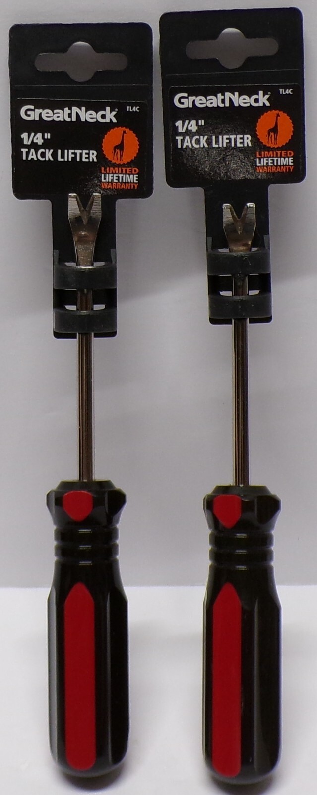 Lot of 2 Great Neck  1/4” Tack Lifter TL4C................................2D05