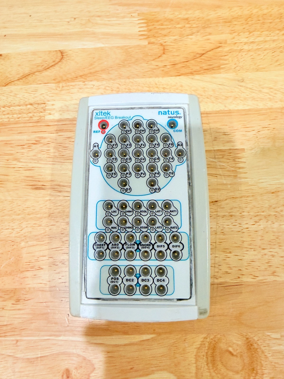 Natus 10395 Xltek Sleep EEG Breakout Head Box Unit