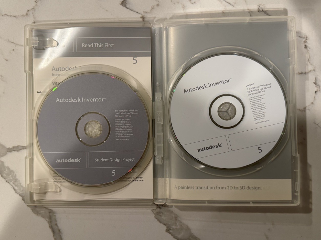 Autodesk AutoCAD Inventor Student Portfolio