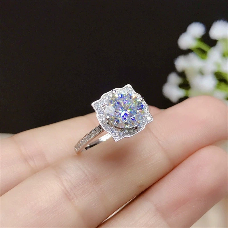 Elegant Shiny Zircon Inlay Fashion Women's Open Ring for Girlfriend Wife gift