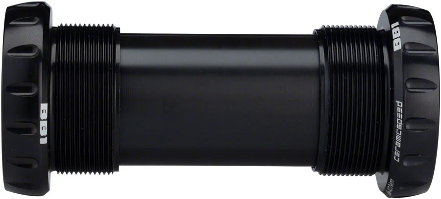 CeramicSpeed BSA MTB Bottom Bracket: Coated BSA Thread 73m 24mm Spindle Black
