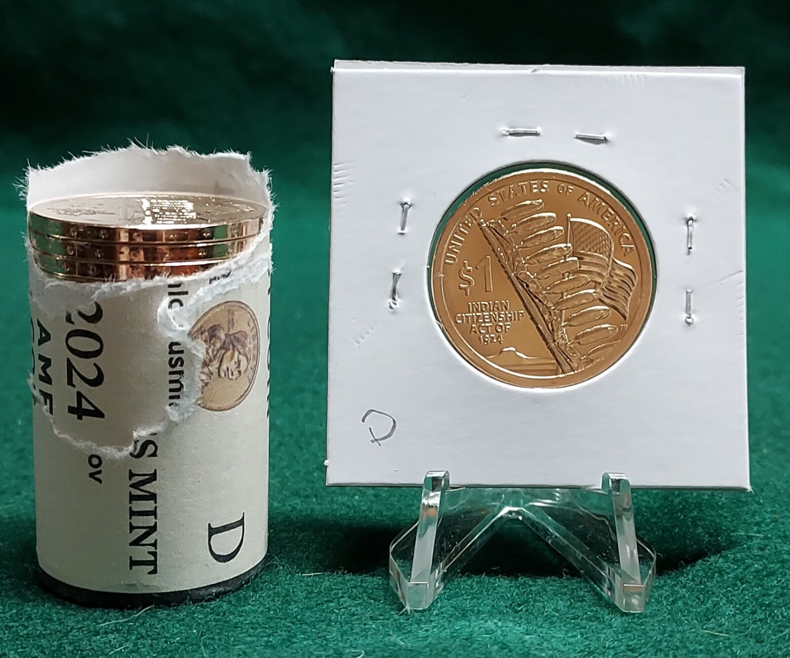 2024-D Native American Dollar Indian Citizenship.