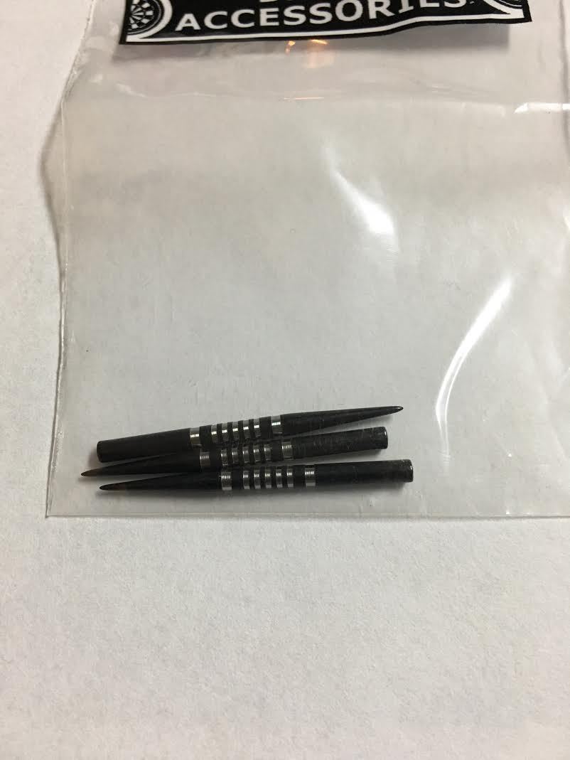 ORIGINAL CD GRIP POINTS MK4 BLACK 7 RING 32mm  REPLACEMENT DART POINTS PACK OF 3