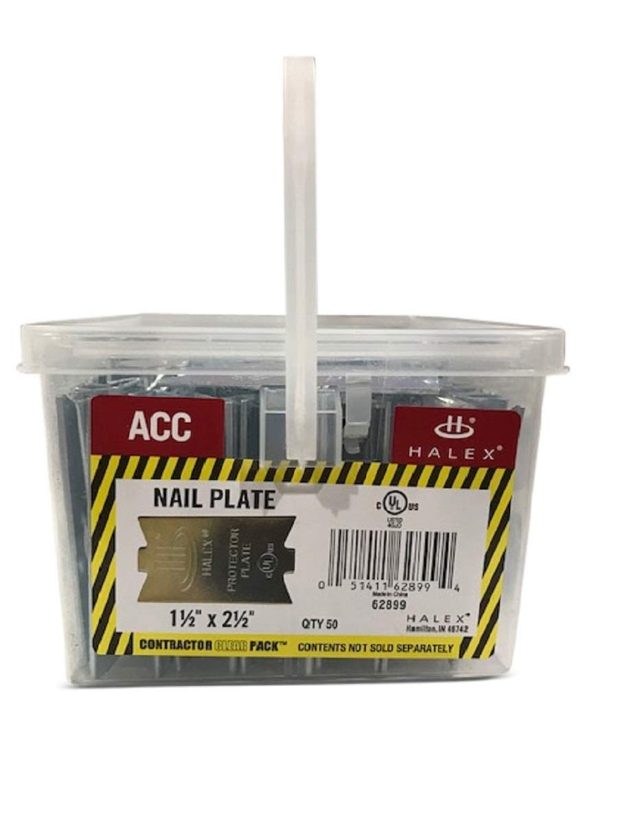 –Nail Plate Bulk – 1 ½” X 2 1/2” – 62899 – 50/