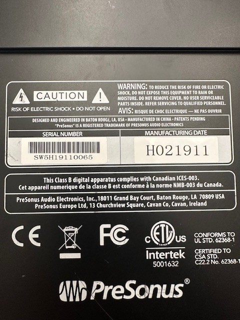 PreSonus SW5E 4-Channel AVB Switch
