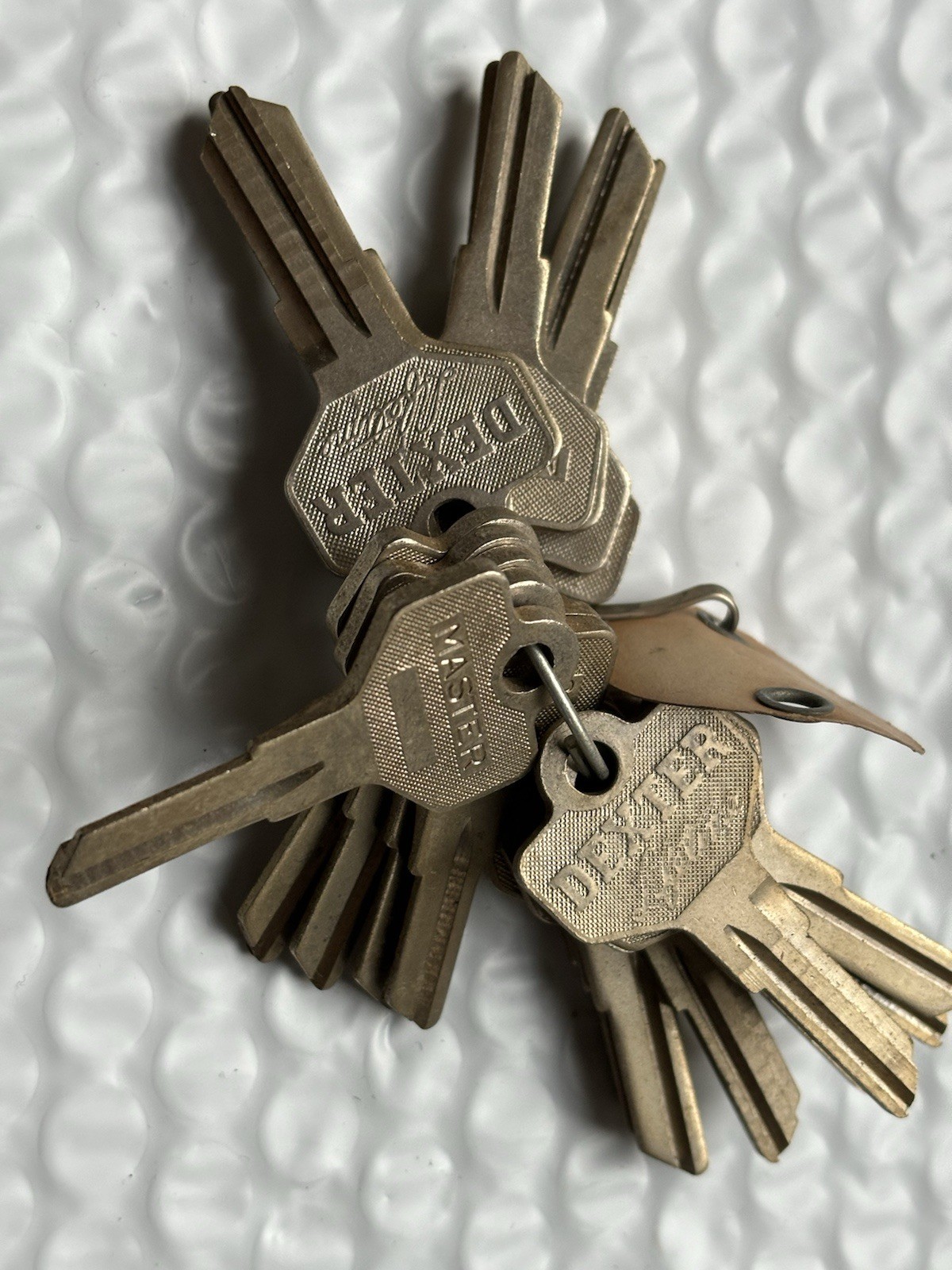 Dexter (LIFETIME) Master Original Key Blanks, Lot of 19 - Locksmith