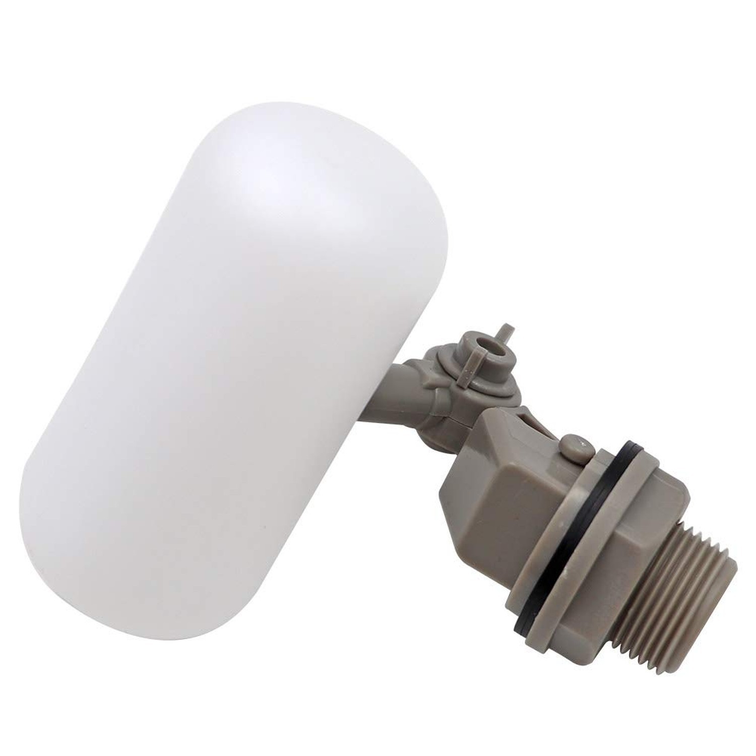 2 Pcs Float Valve 1/2 or 3/4 Water Float Valve with Adjustable Arm Automatic ...