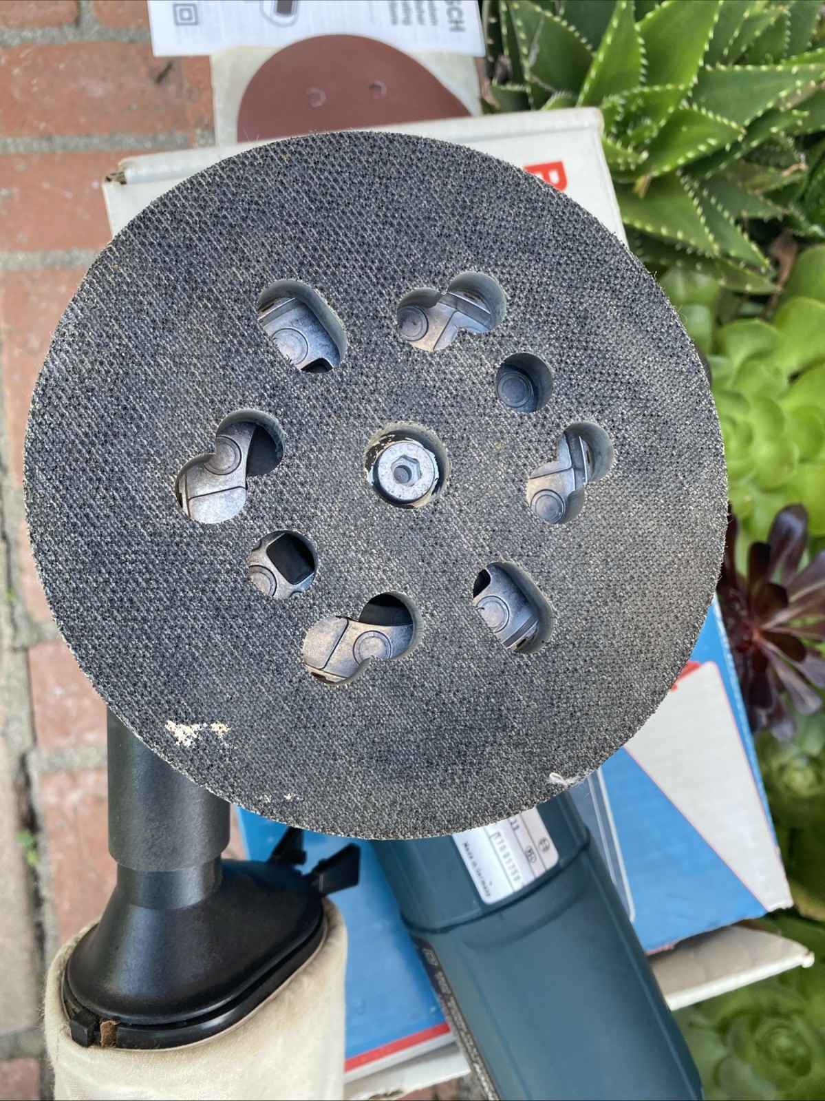 Bosch 1370DEVS Random Orbit Disc Sander/Polisher Variable Speed Made In Germany