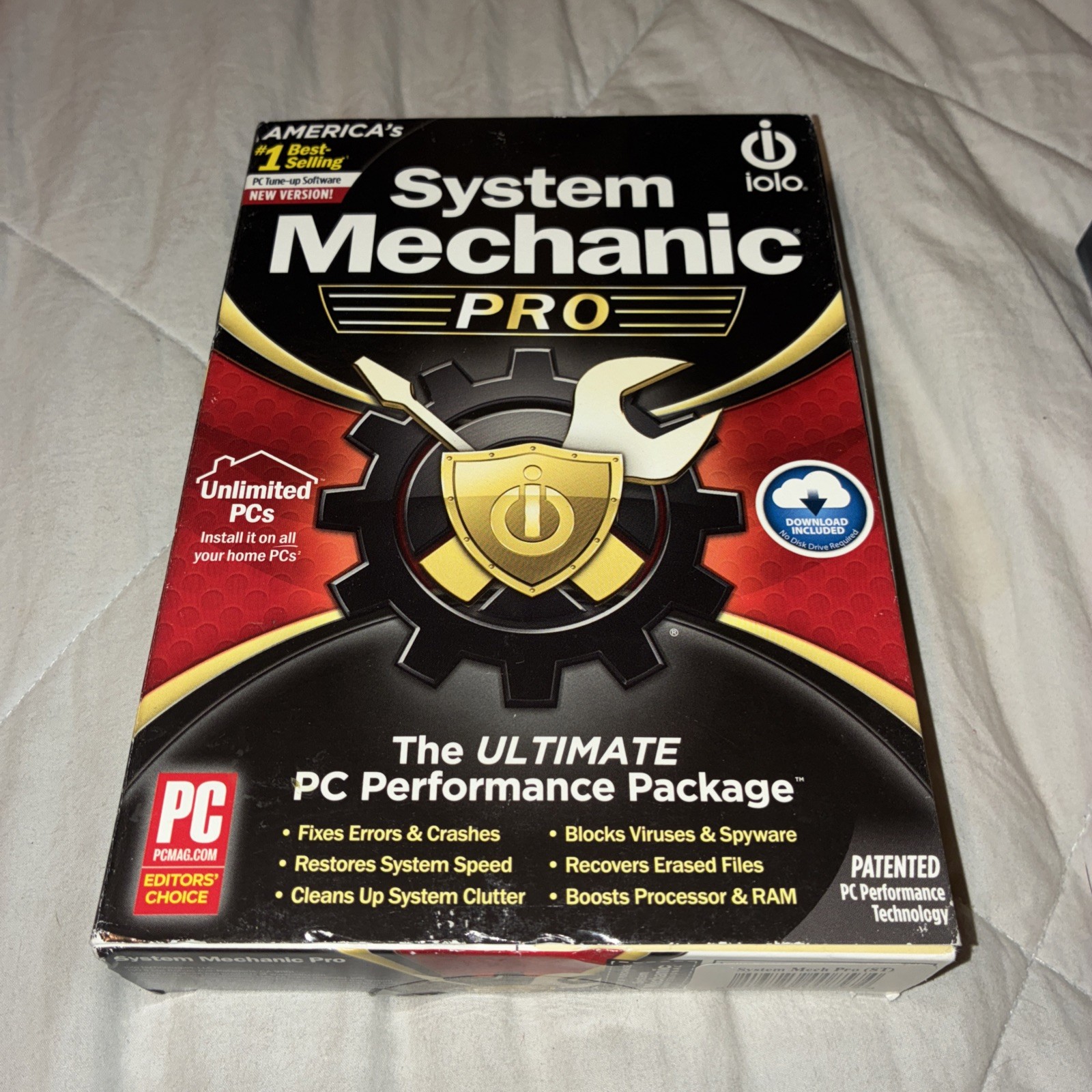 iolo System Mechanic Pro PC Tune Up Software 2011 For Windows 7, 8, Vista & XP