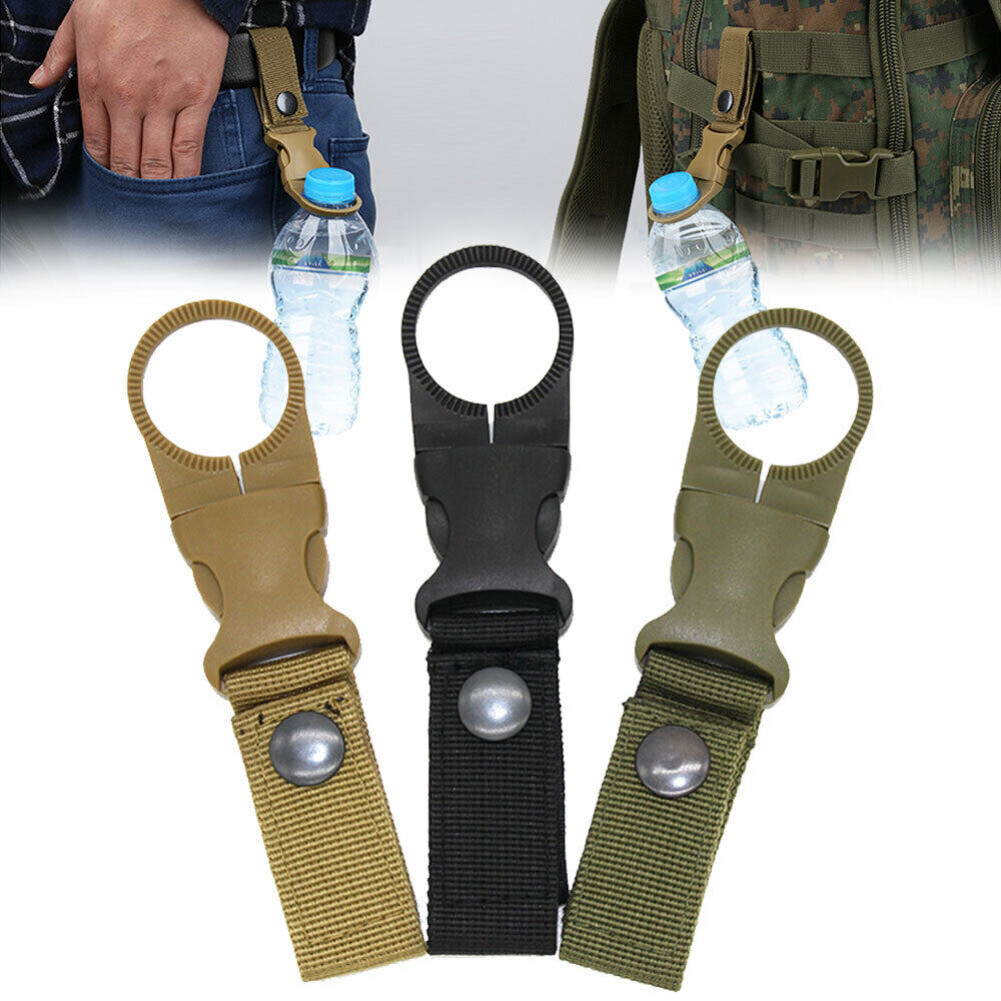 1/2/3 PCS Portable Hanging Buckle Water Bottle Holder Keychain Water Bottle Clip