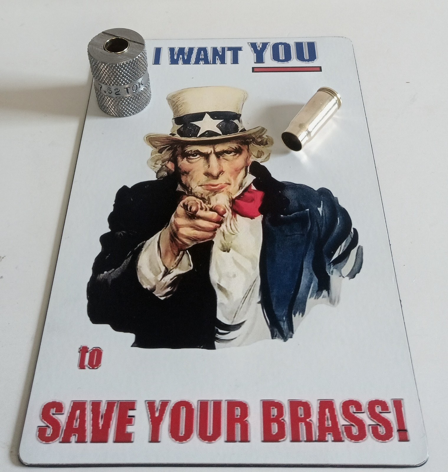 (7.62x25mm Tokarev) SAVE YOUR BRASS! Case Length Gauge Reloading Tool