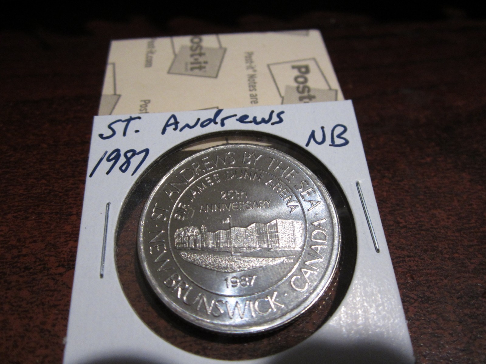 1987 - St. Andrews, NB - Canada Commemorative Trade Dollar