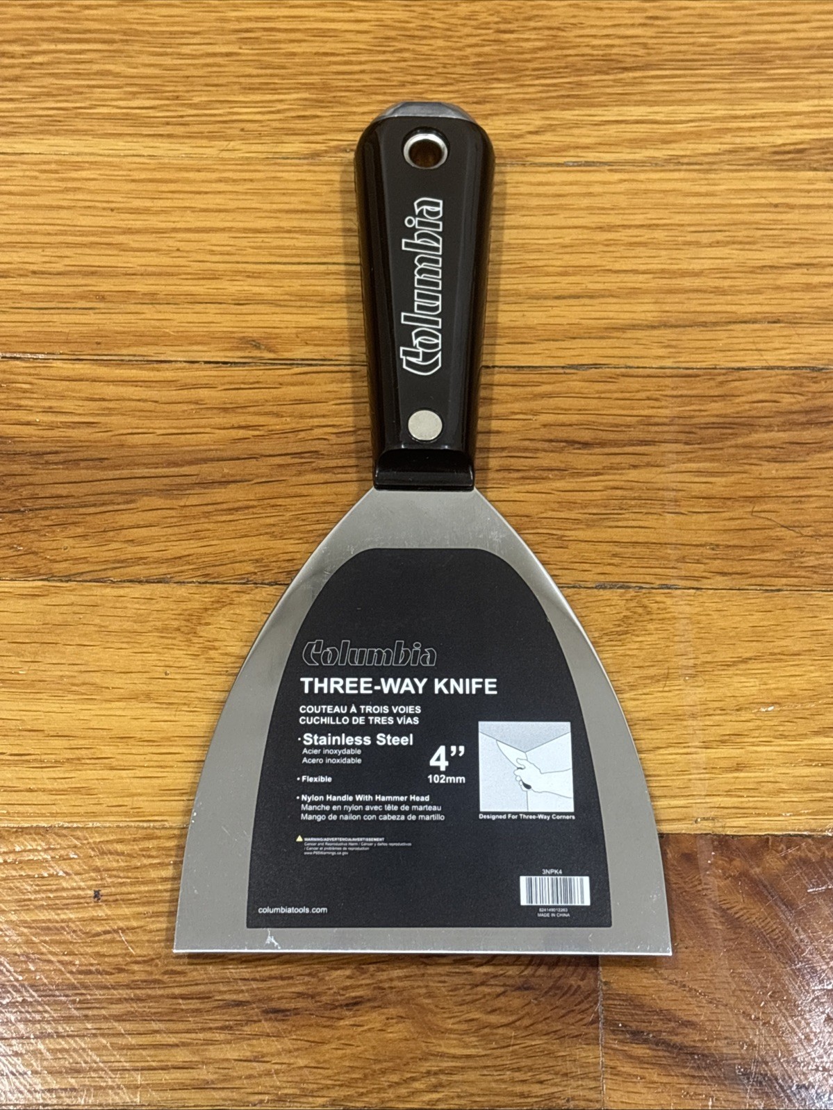 Columbia Three-Way Knife 4” Stainless Steel - 3NPK4