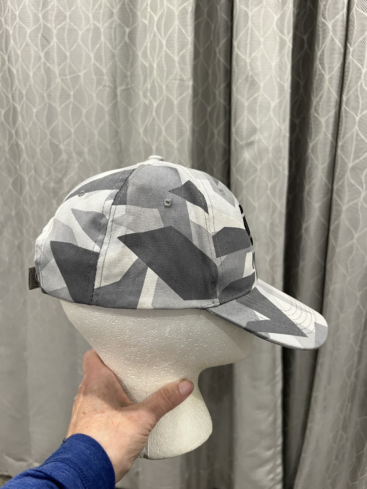 NAPA Outdoors Hat Cap Gray Camouflage