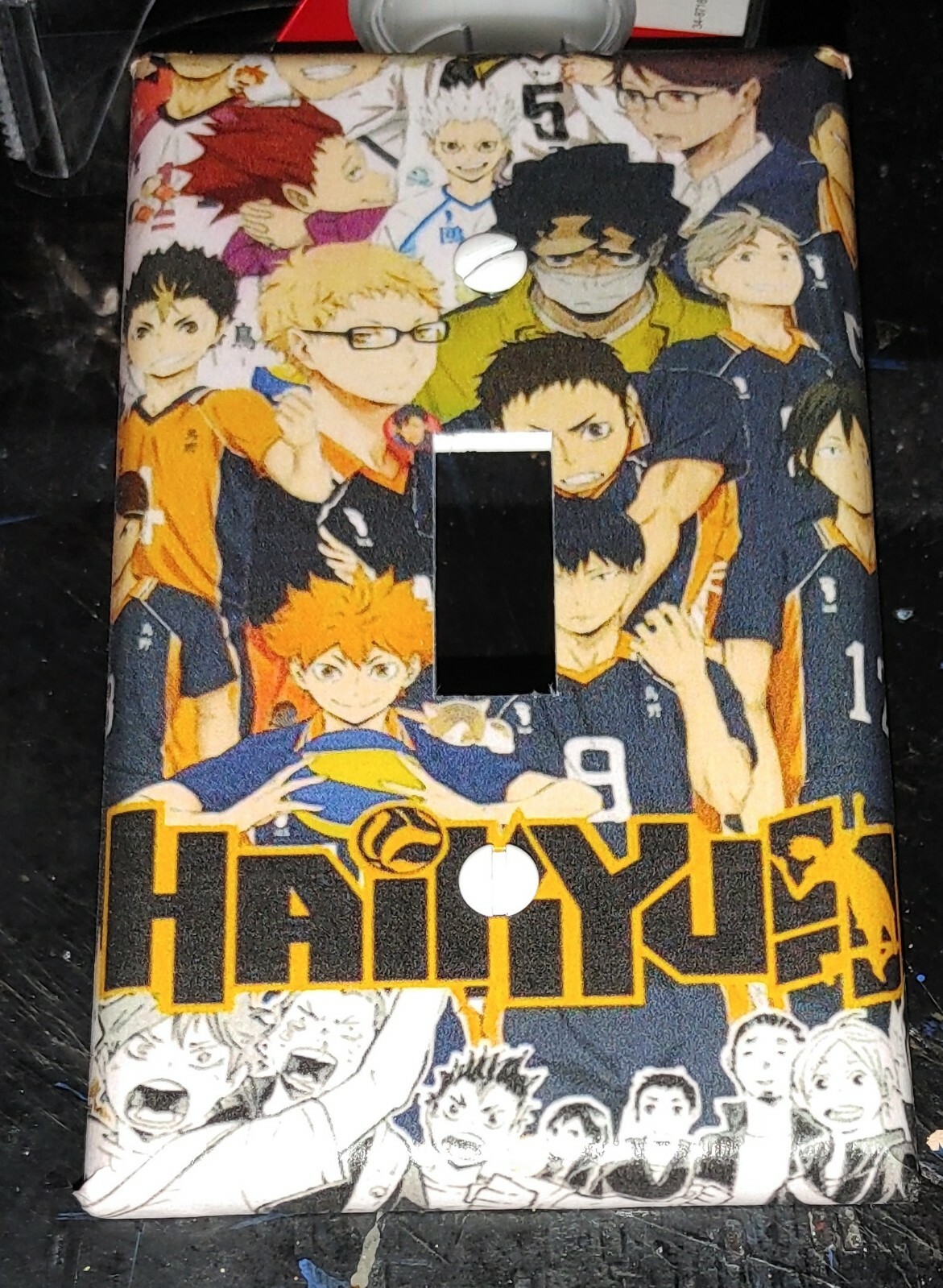 Custom Handmade Haikyu!! - Single Toggle Cover - Images Available Upon Request