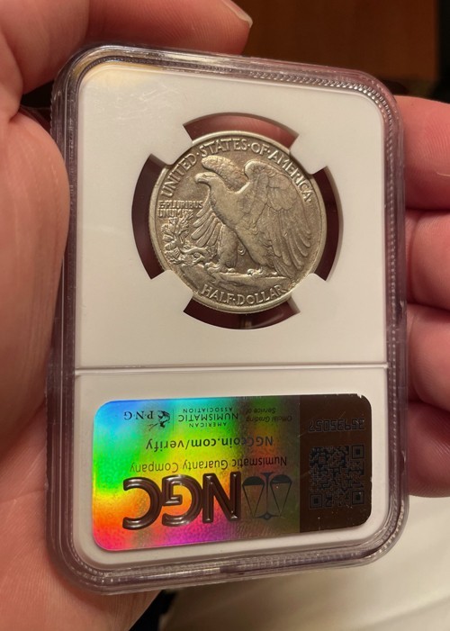 U.S. - 1934 Silver Walking Liberty Half Dollar (NGC XF 40)
