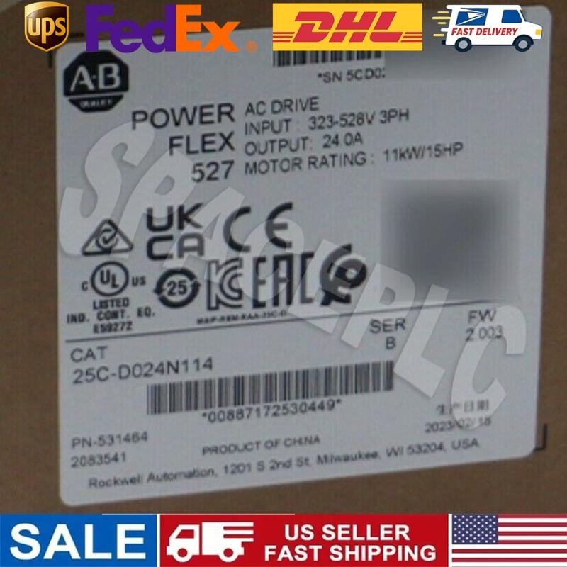 For Allen Bradley 25C-D024N114 25C-D024N114 Factory Sealed In Box  US Free Tax