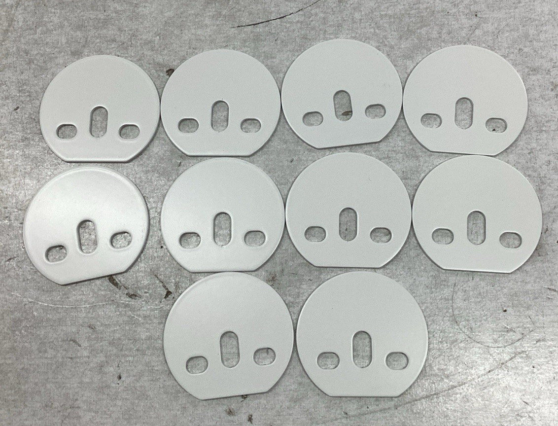 Lutron Palladiom WIN-SHIM-LJ-PWH Jamb Shims White 10 Pieces