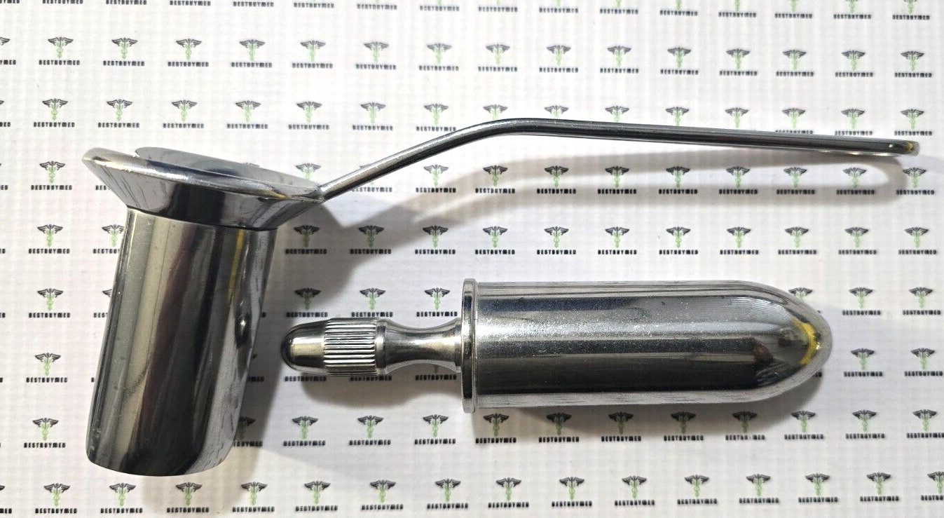 Jarit 475-127 Surgical Rectal Fansler Operating Speculum 60mm x 35mm Diameter
