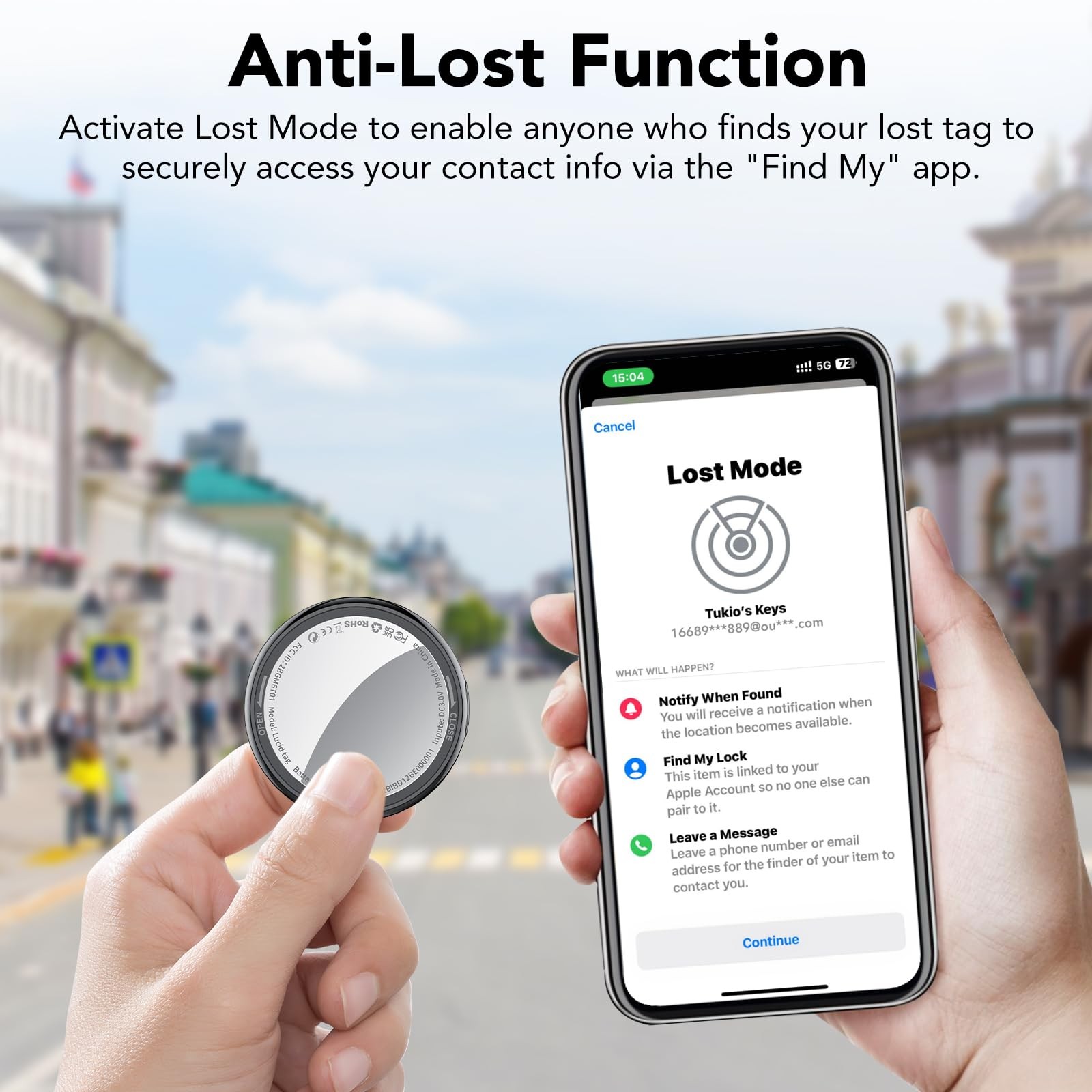 2026 New [Apple MFi Certified] Air Tracker Tags-4 Pack (iOS Only), Bluetooth ...