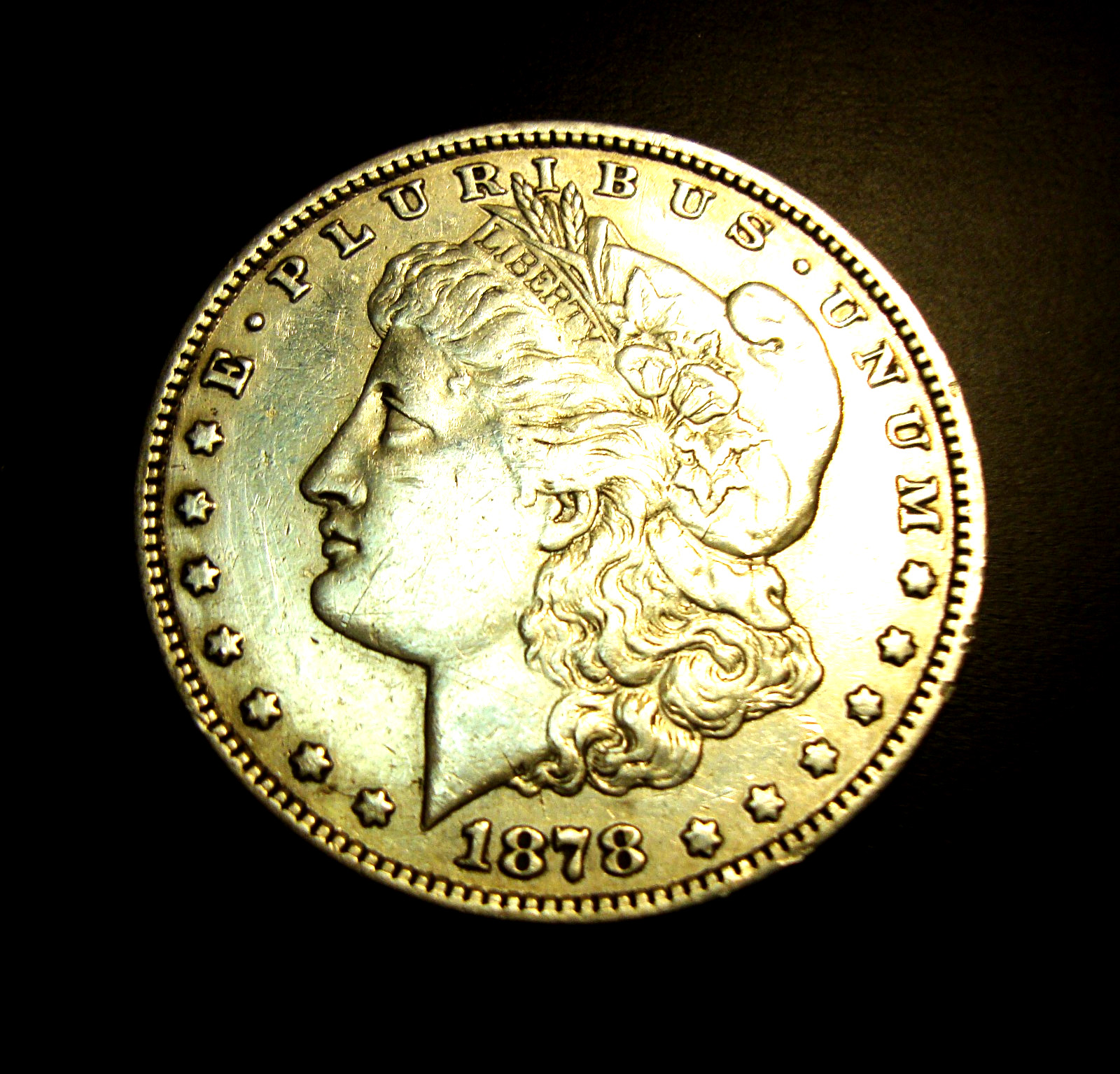 1878-P 7TF MORGAN US SILVER DOLLAR...GREAT DETAIL