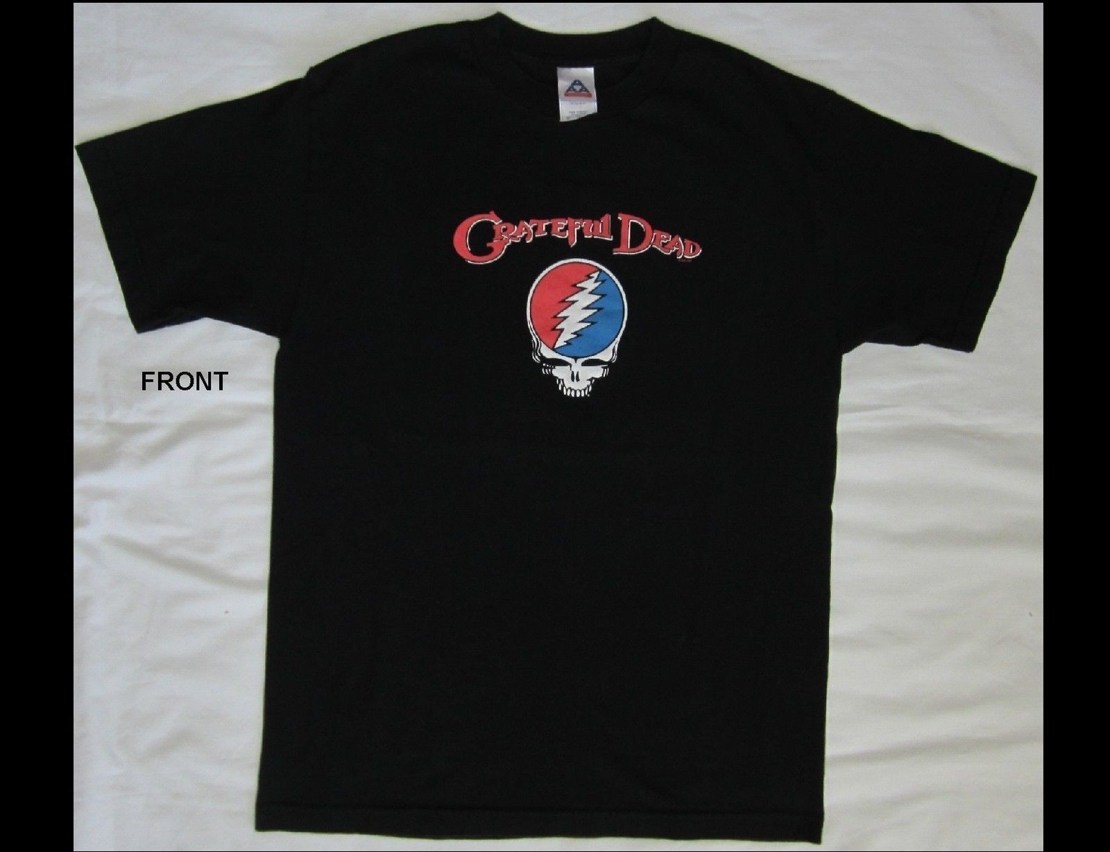 GRATEFUL DEAD Size Medium Black T-Shirt