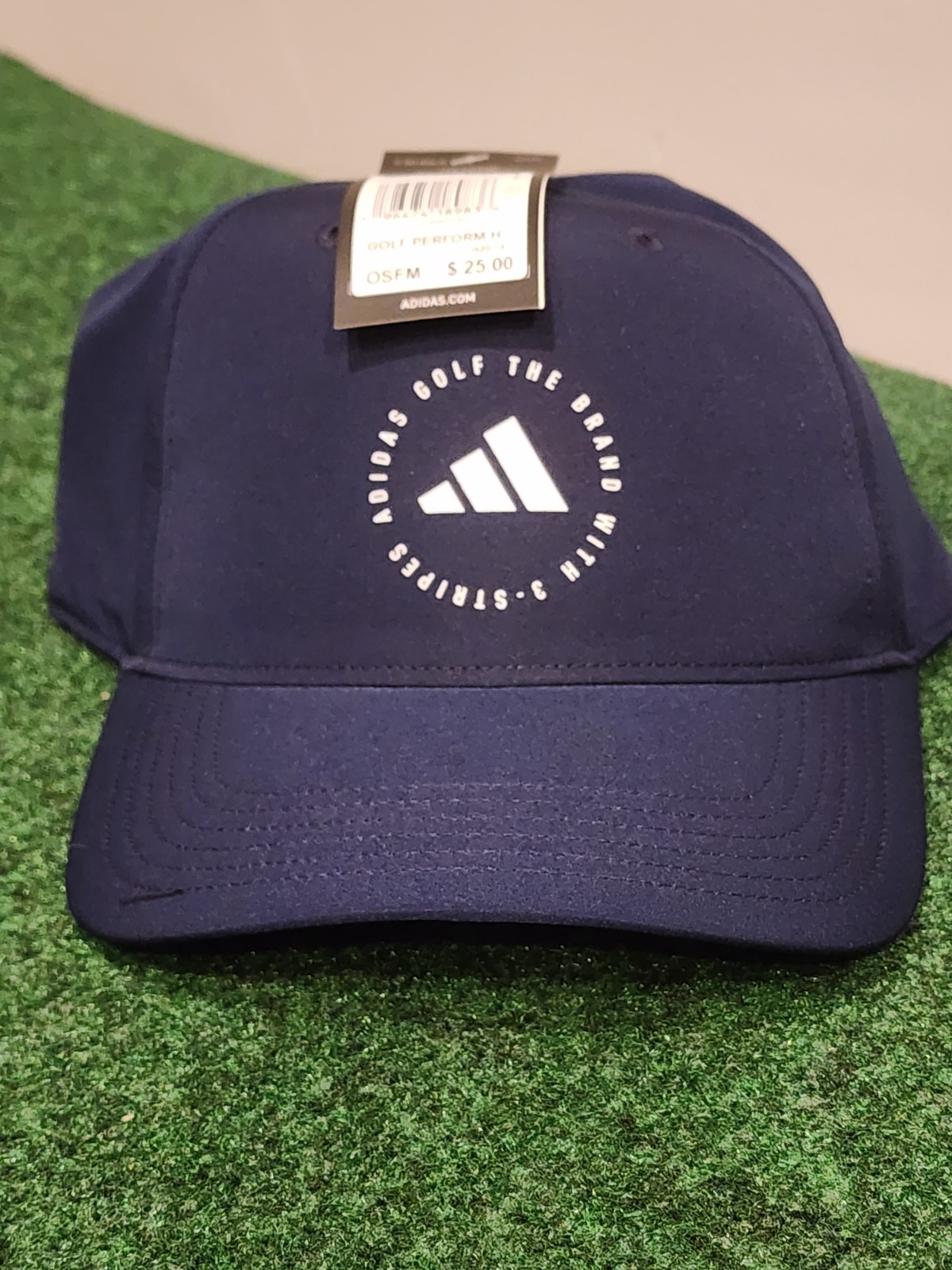 "ADIDAS GOLF THE BRAND WITH 3- STRIPES " Golf Hat
