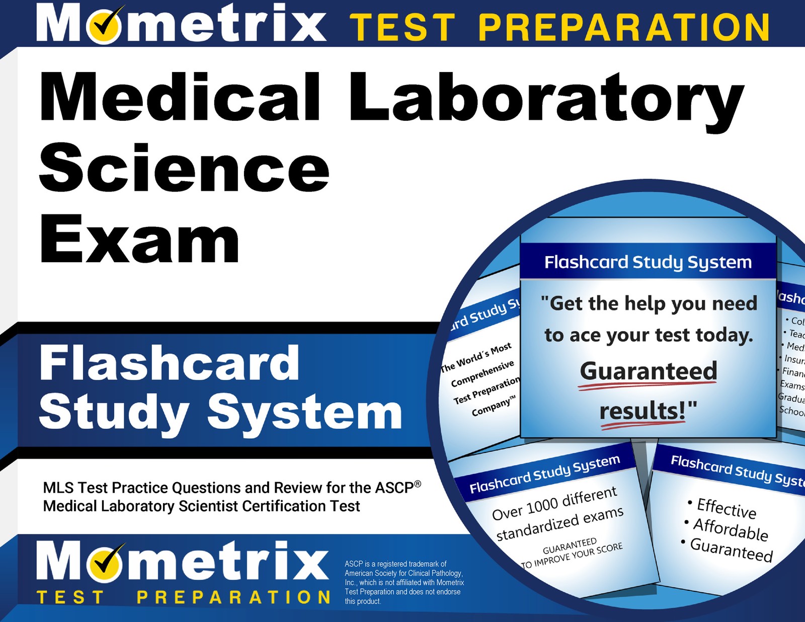 ASCP Medical Laboratory Science Exam Flashcards Study System