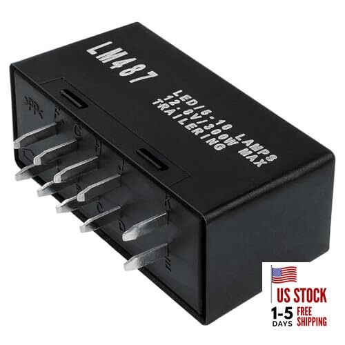 LM487 LED Flasher Turn Signal Relay for Chevy Silverado GMC Cadillac Hummer 03